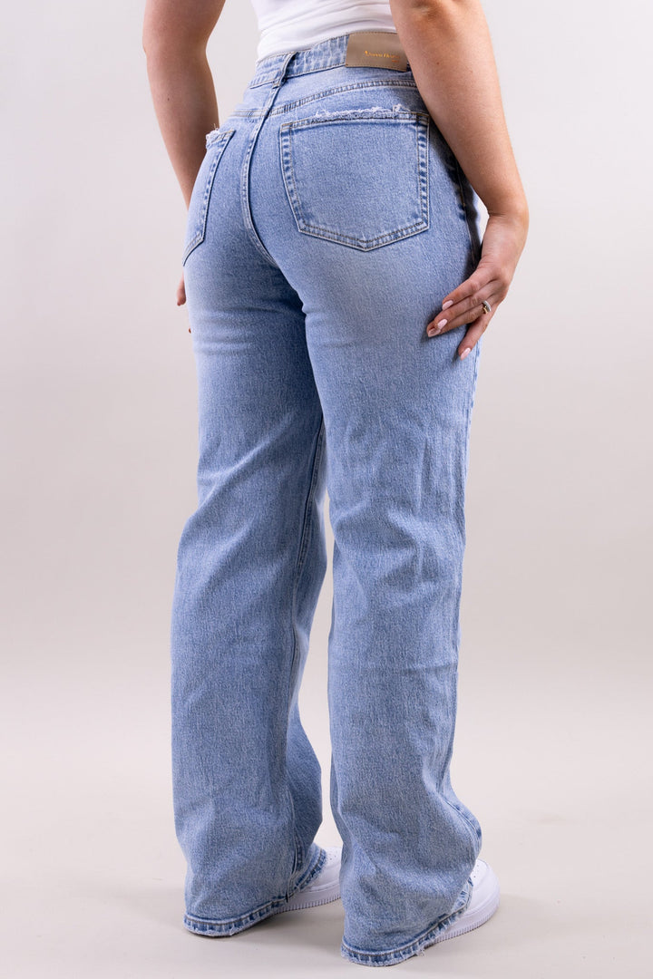 Lumi mid waist jeans - stretch