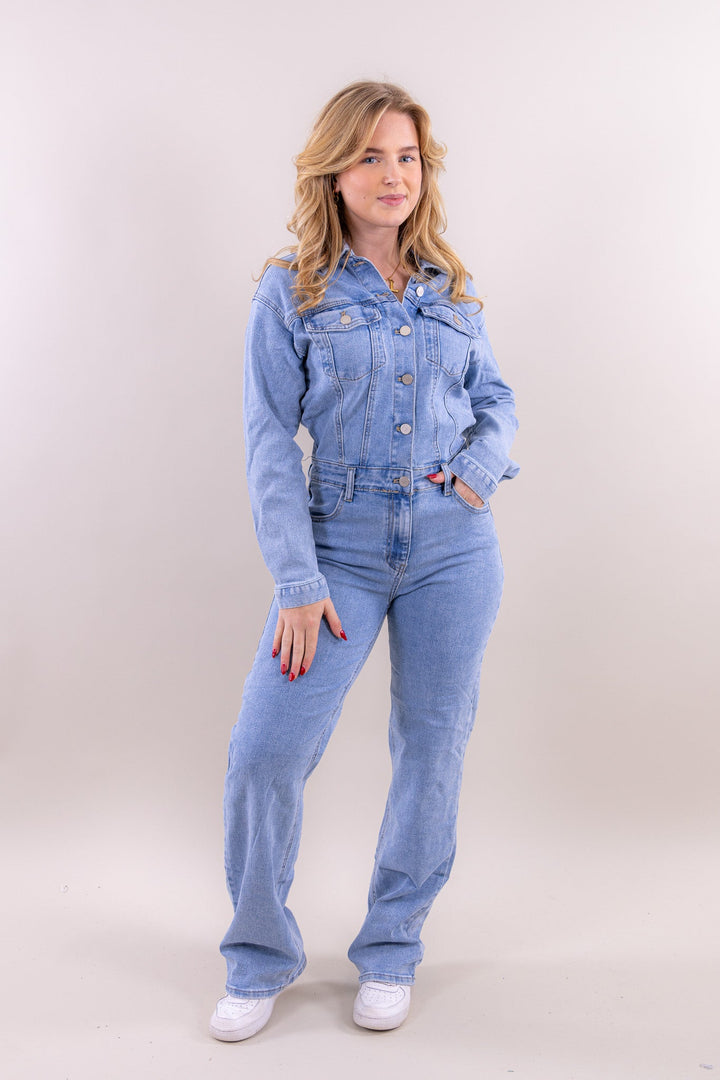 Milou denim suit